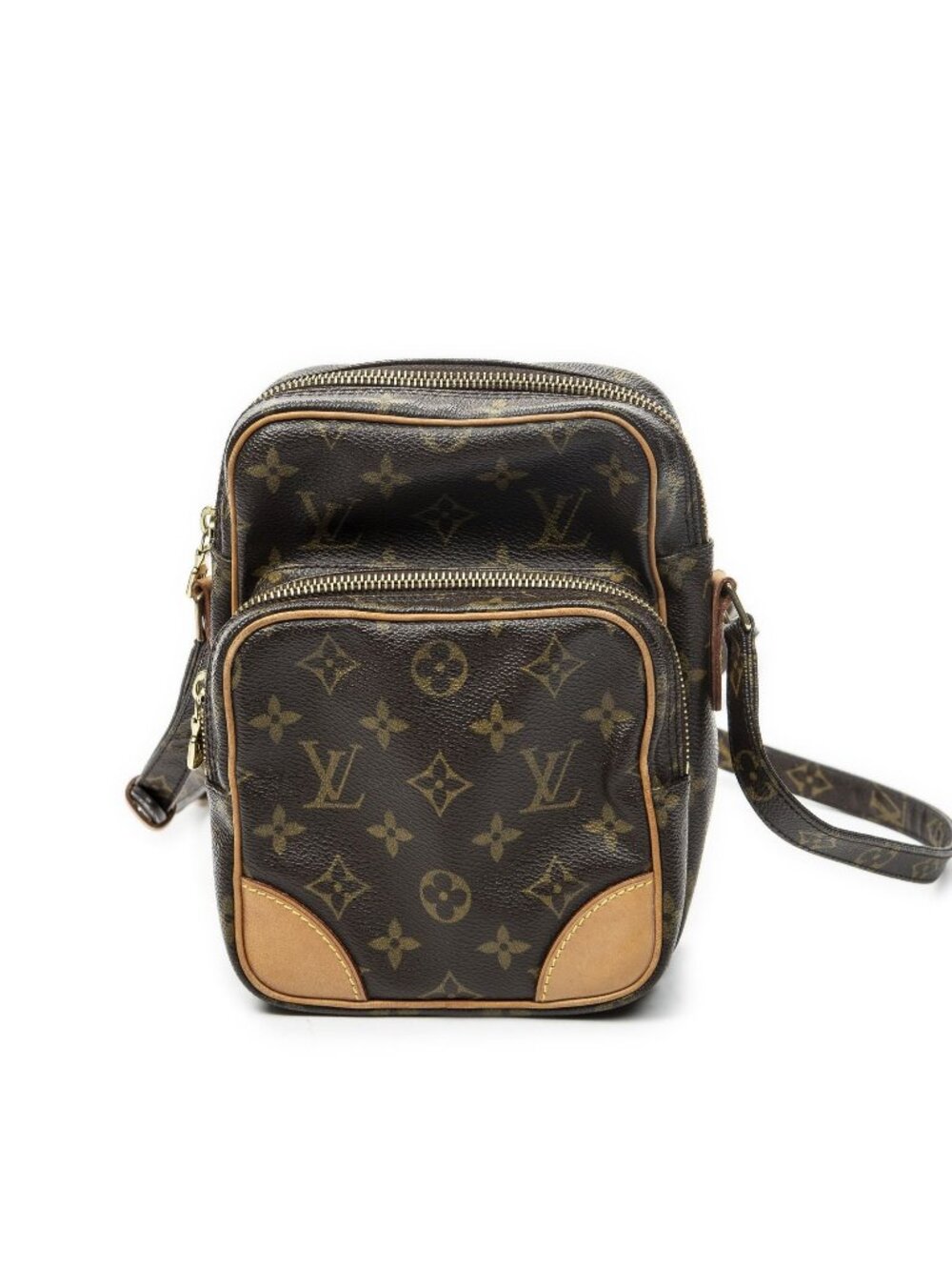 Louis Vuitton Amazon Brown Monogram Canvas Crossbody